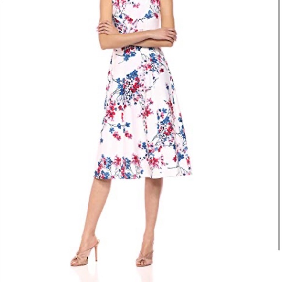 Floral Scuba Fit and Flare! - Picture 3 of 3